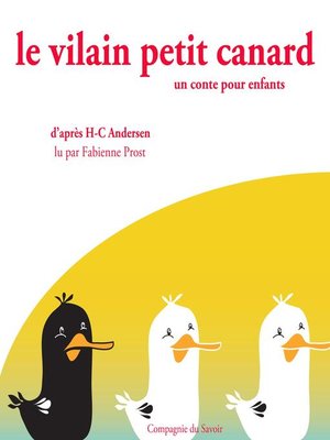 cover image of Le vilain petit canard de Hans-Christian Andersen